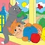 Холст с красками "Котята с клубками", 15 х 15 см — 2941360 — 1