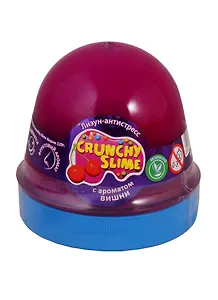 Лизун-антистресс TM Mr.Boo Crunchy slime Вишня