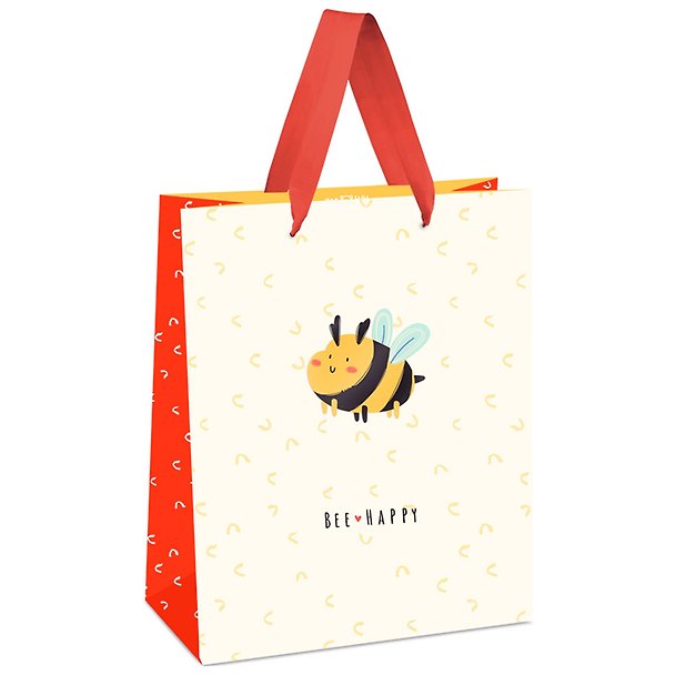 Пакет А5 23*18*10 "Bee for you" дет., бум.мат.ламинат 2958842 — 1
