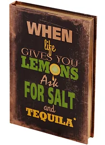 Блокнот Tequila (золотой обрез)