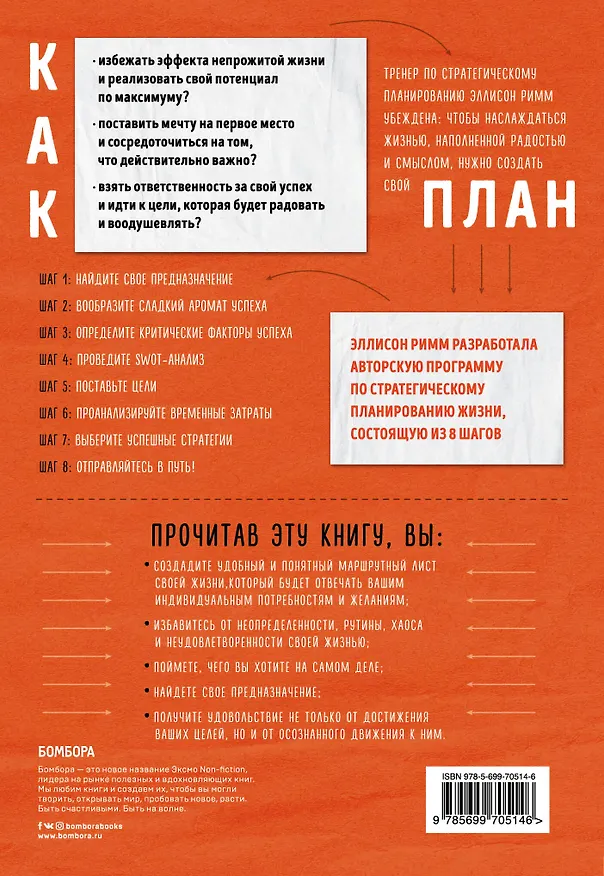 Книга Спланируй мечту. Пошаговая инструкция по достижению жизненных целей (Эллисон Римм) — 2