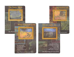 Книга для записей А5 96л кл. "Art galery" 7БЦ, вырубное окно, ассорти