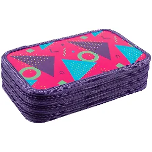 Пенал «Геометрия. Треугольники», 20 х 12 см