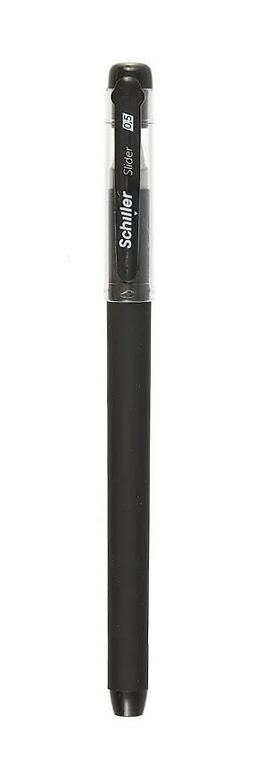 Гелевая ручка черная 0,5 мм, Slider, Schiller 2996916 — 7