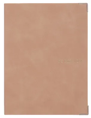 Ежедневник недат. А6+ 160л "Анро" коричневый, кожзам, интегр.переплет, тисн.фольгой, металл.уголки, закругл.углы, офсет, справ.мат-лы, ляссе, инд.уп 3116667