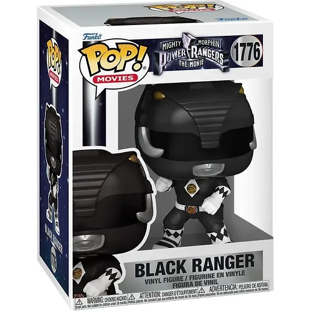 Фигурка FUNKO POP Movies: MMPR Movie- Black Ranger (FNK81193) 3153927 — 1