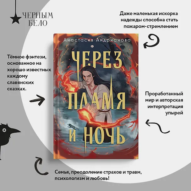 Книга Через пламя и ночь (Анастасия Андрианова) — 6