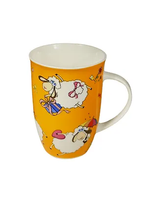 Кружка Летающие овечки (4 вида) 350мл в подарочной упаковке (153-630) 2449246