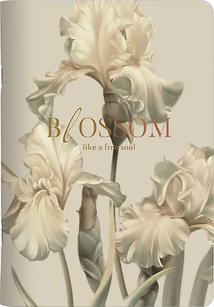 Тетрадь общая «Blossom. Ирисы, светлый», 48 листов в клетку, А5 - Be Smart 3151116