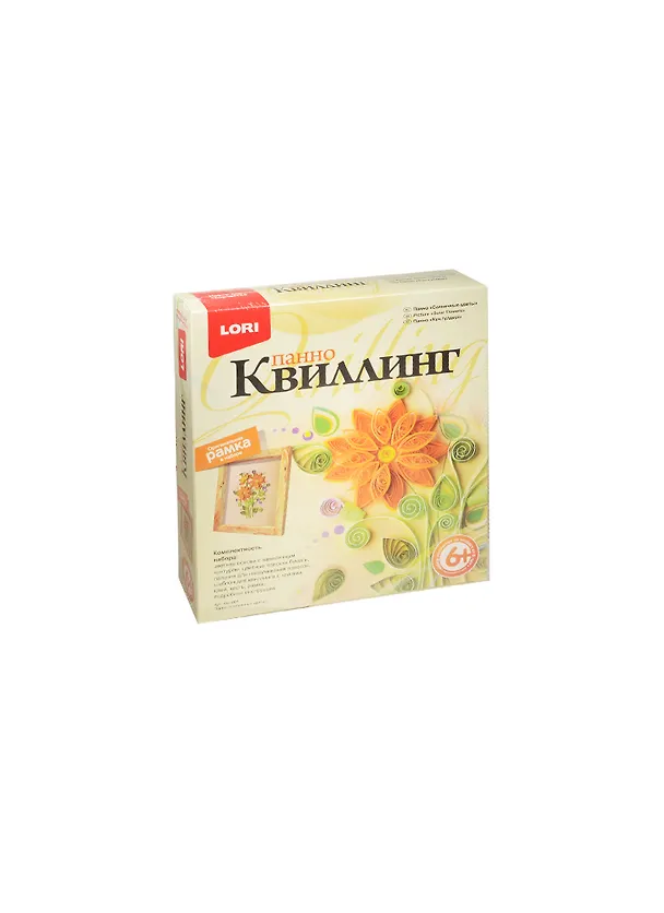Набор для творчества LORI Квиллинг. Панно "Солнечные цветы" Квл-001 2534734 — 1