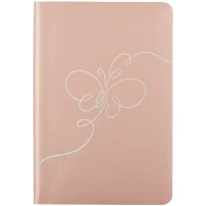 Записная книжка "Софт-тач", А6, 96 листов, розовый