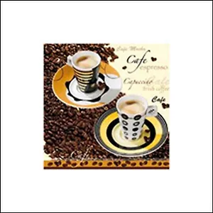 Салфетки Daisy бум. сервиров. Тет-а-тет (SDOG003301) (33х33) (20шт) (3сл)