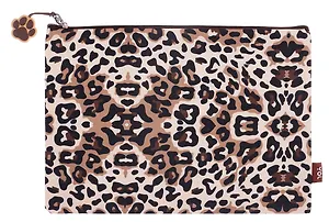 Папка для тетрадей А4 "Леопард" на молнии, Yoi