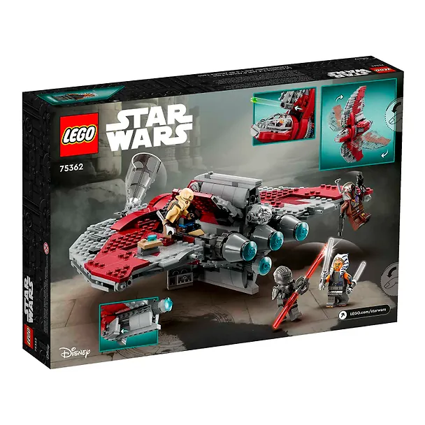 LEGO Star Wars: Джедайский шаттл T-6 Асоки Тано, 599 деталей (75362) 3126530 — 4