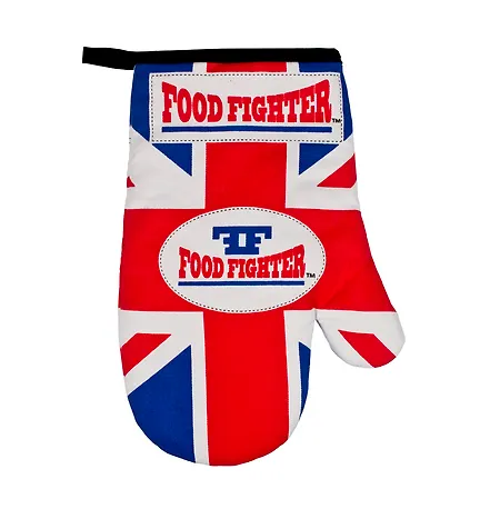 Кухонные варежки "Food fighter" флаг синие (NG5001B) 2368581 — 1