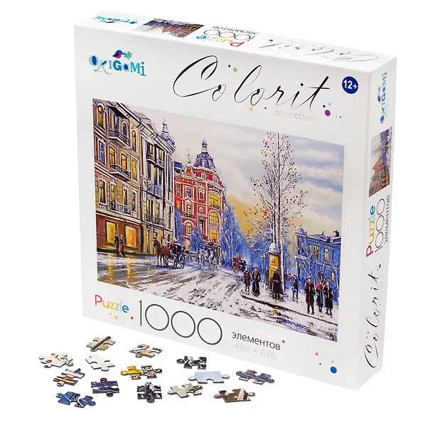 Colorit collection. Пазл "Старый город" (1000 элементов)  (05553) (480х670) 2961482 — 2