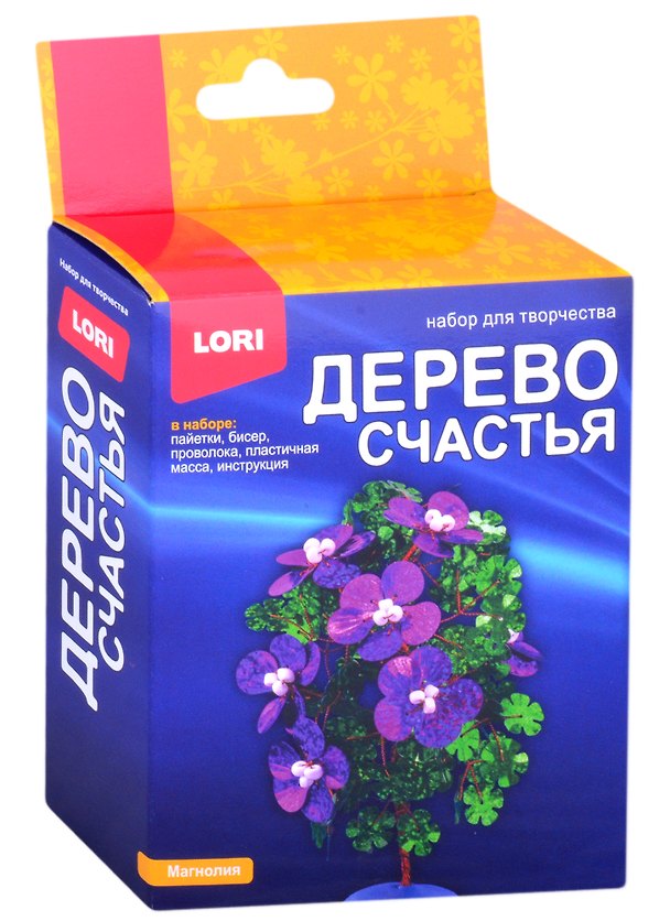 Набор для творчества Lori. Дерево счастья «Магнолия» 2861877 — 1