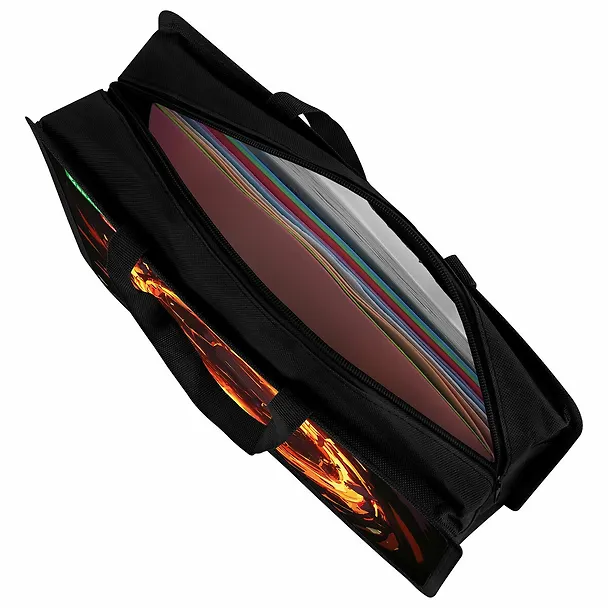 Папка для тетрадей А4 "Fire split" пластик, текст.ручки 3106005 — 4