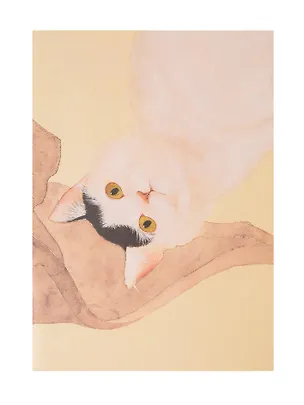 Записная книжка А6+ 18л нелин. "Котик по кличке Миндаль (1)" скоба 3102858