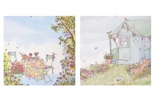 Набор для творчества,Салфетки для декупажа, Летний дом - 2 шт.