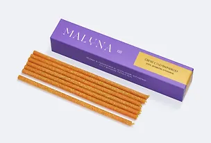 Магические оранжевые свечи с одуванчиком Maluna (7шт) (Успех,Раскрытие потенциала) (2041) 3099134