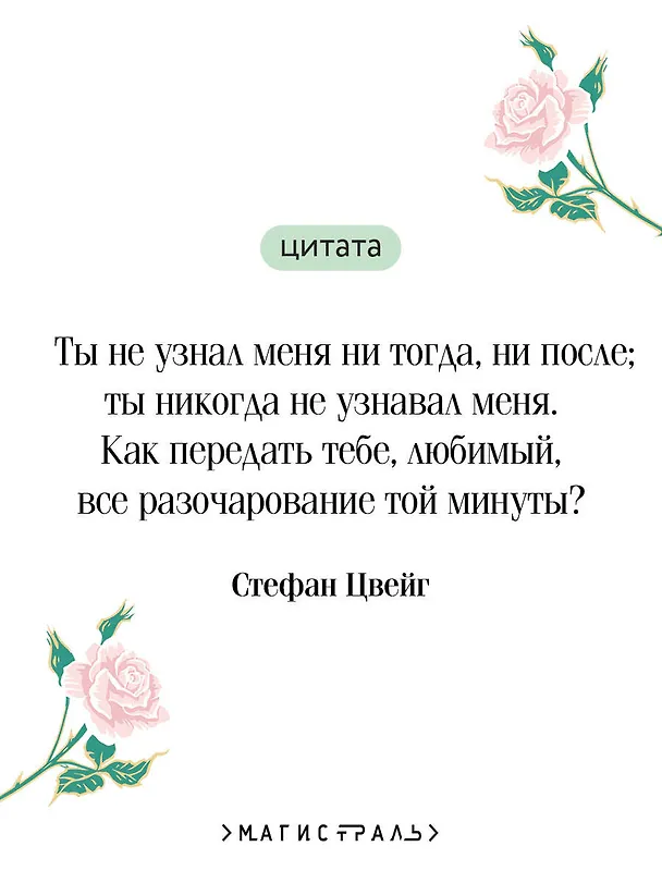 Книга Письмо незнакомки (Стефан Цвейг) — 8
