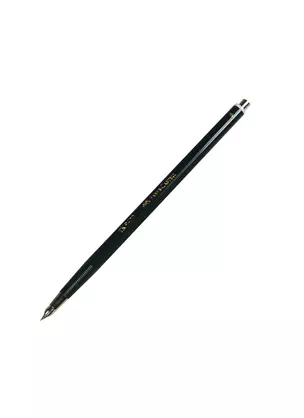 Карандаш цанговый 2,0мм, В, корпус пластик, темн.зелен, TK-9400 Faber-Castell — 219435 — 1