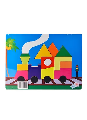 Паровоз (DE13) (развивающая деревянная игра) 2393665