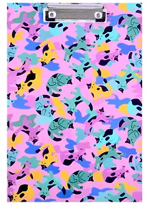 Планшет А4 "Chilling cats", лам. картон