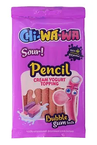 Мармелад CHI-WA-WA PACKAGE КАРАНДАШ (бабл-гам кислый), 80г