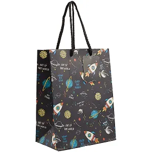 Подарочный пакет, «Space fun», А5