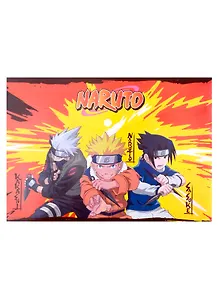 Папка-конверт на кнопке А4 "Naruto"