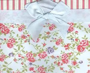 Пакет подарочный бумажный А6 14*11*6,5 мат. ламинат, HX-8124S, ассорти, Хансибэг