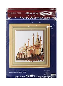Набор для вышивания, DOME, Храм,28*34,(130072)