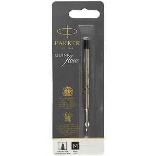 Стержень шариковый чёрный, 1мм "QUINK Flow" Z08, Parker 254812