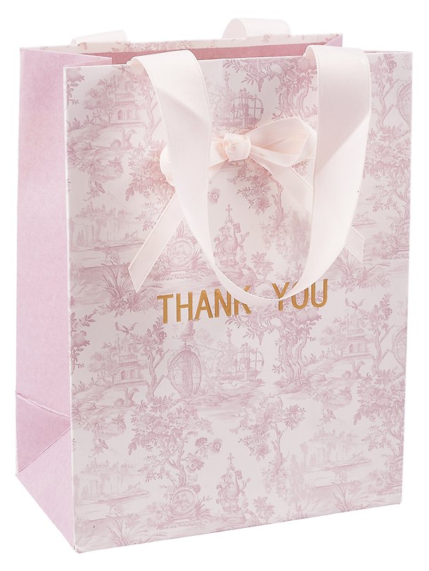 Пакет А5 18*23*10 "THANK YOU" жен., тиснение фольгой, бум.мат.ламинат 3104074 — 1