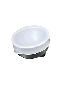 Маслёнка металл. одинарная d=4,5см, цилиндр, с пласт.крышкой, Двуреченский