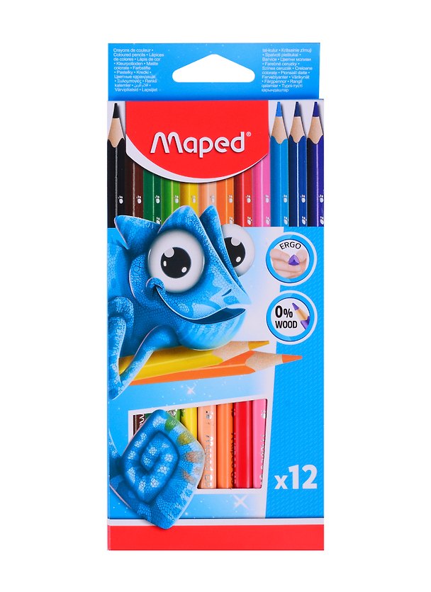Карандаши цветные «Pulse», Maped, 12 цветов 250515 — 1