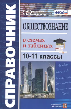 Справочник. Обществознание в схемах и таблицах. 10-11 классы — 7756039 — 1