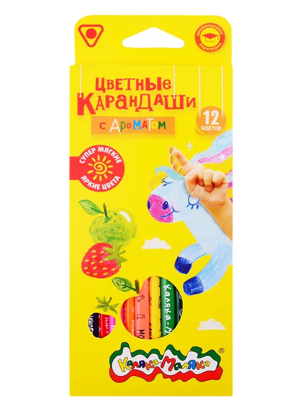 Карандаши цветные, Каляка-Маляка, 12 цветов 256967 — 1