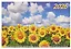 Календарь квартальный 2026г 310*680 "Подсолнухи в поле" настенный, трёхблочный, спираль — 3109015 — 2