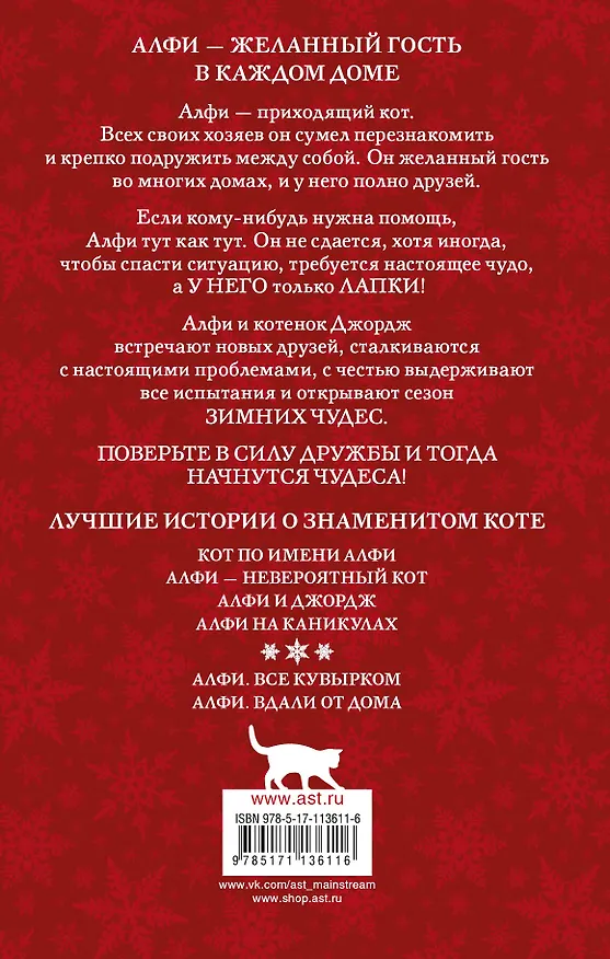 Книга Алфи и зимние чудеса (Рейчел Уэллс) — 2