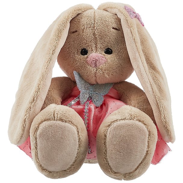 Игрушка мягкая Budi Basa, Зайка Ми в сарафане с бабочкой (малыш) 2747613 — 1
