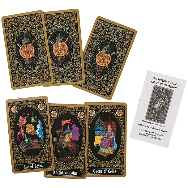Книга Таро «Russian Tarot of St. Petersburg» () — 3