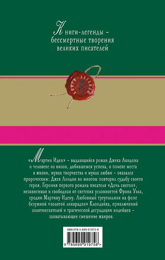 Книга Мартин Иден (Джек Лондон) — 2