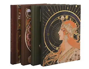 Книга для записей "А. Муха" 265*190, 82 листа, нелинованная, твердая обложка, в ассортименте 3134484