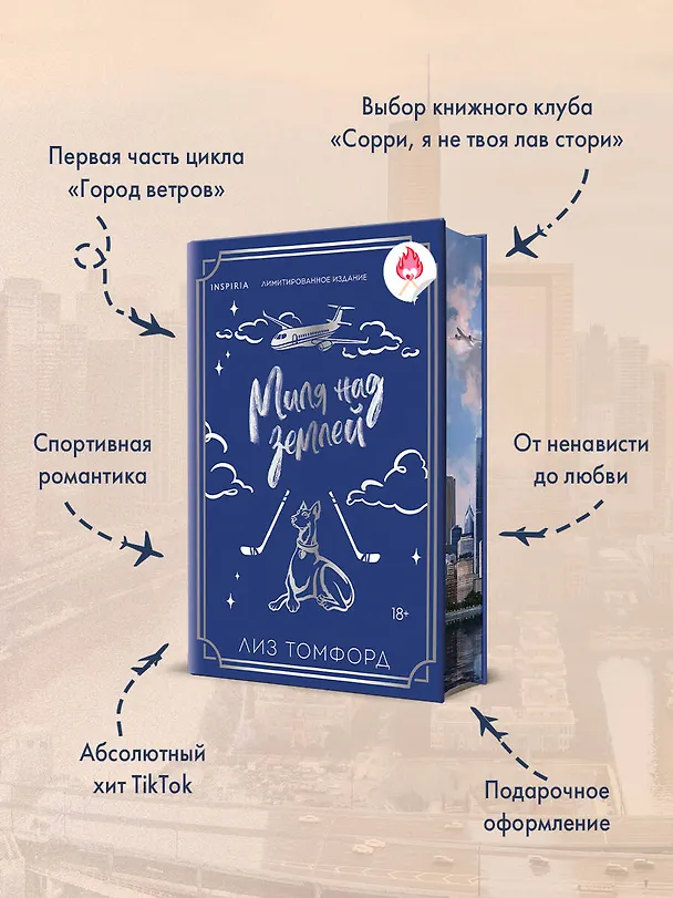 Книга Миля над землей (Город ветров #1) (лимитированное издание) (Лиз Томфорд) — 6