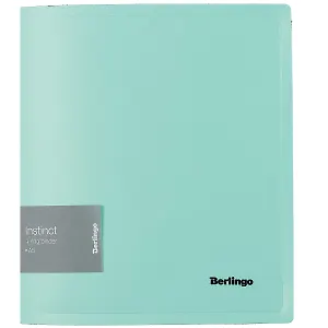 Папка 4 кольца А5 "Instinct" 35мм, 700мкм, мятный