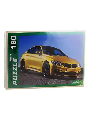 Пазл Желтая машина Рыжий кот 160 элементов П160-1087 2794729