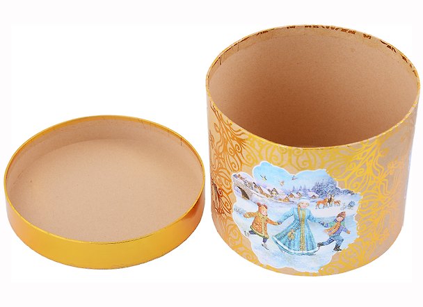 Коробка подарочная "Зимние забавы" 18*18*14 Новый год, картон 2955383 — 1